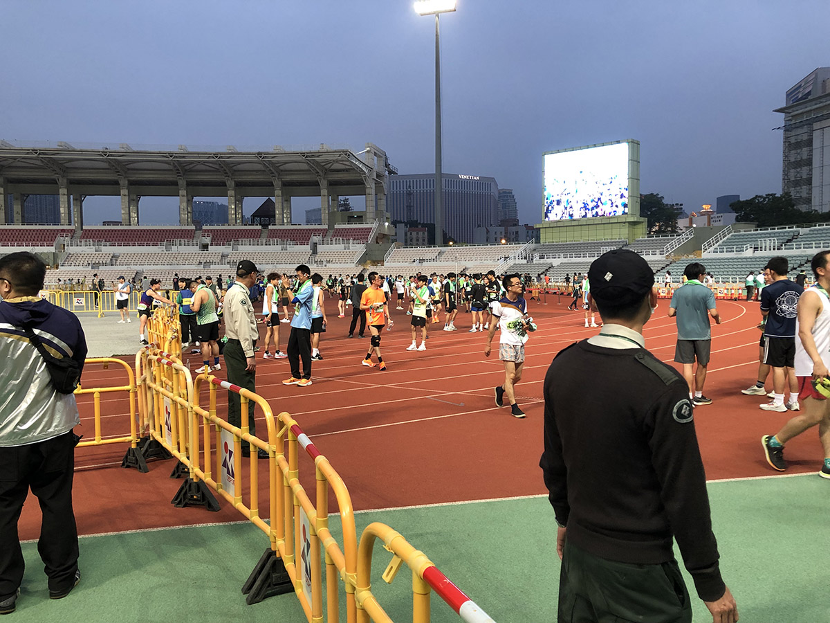 2023 Galaxy Entertainment Macao International Marathon | Guardforce macau - Stadium